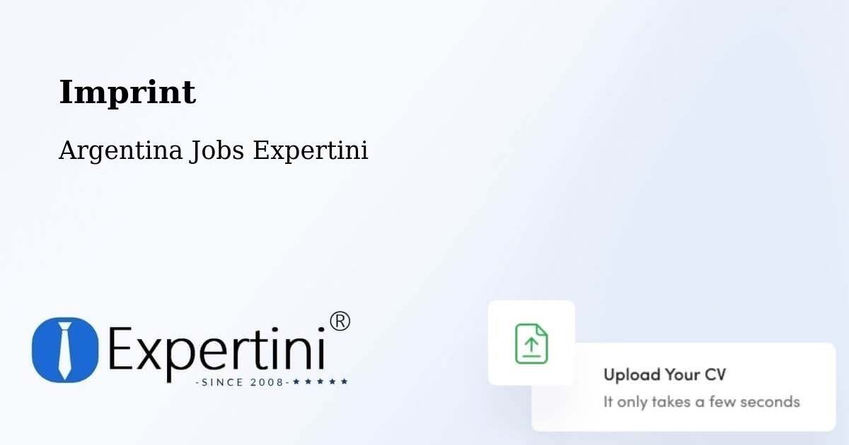 Imprint – Córdoba - Argentina Jobs Expertini